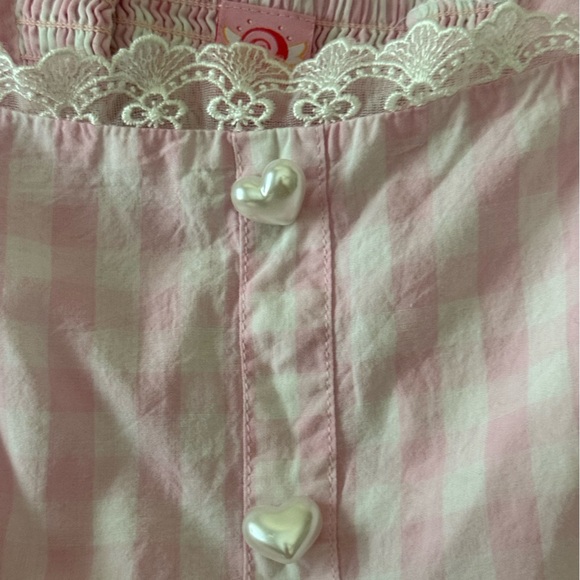 GUC Miss Candyholic Pink Checkered Dress | 3XL - Picture 3 of 11